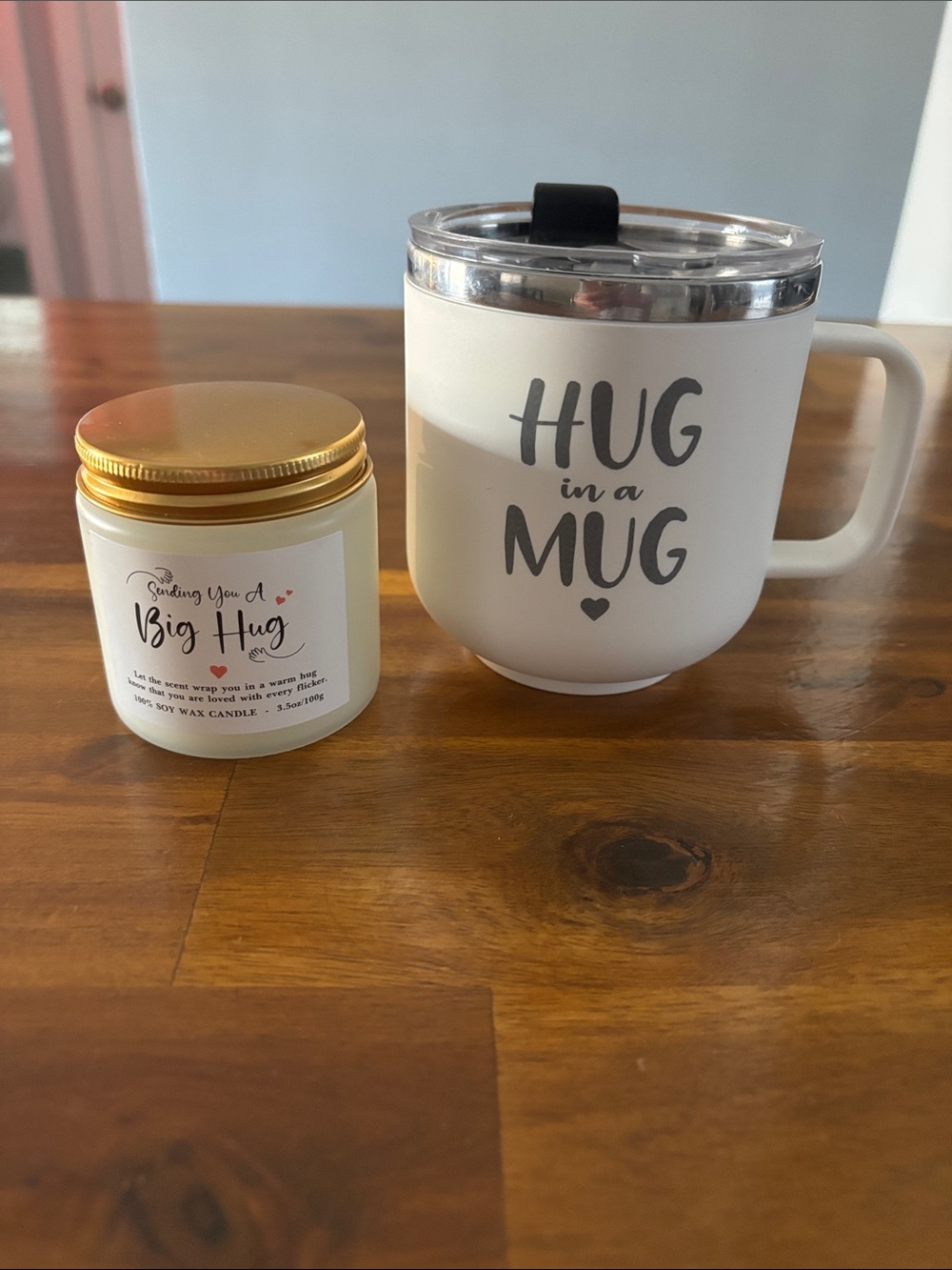NWOT Hug in a mug and sending hugs bundle